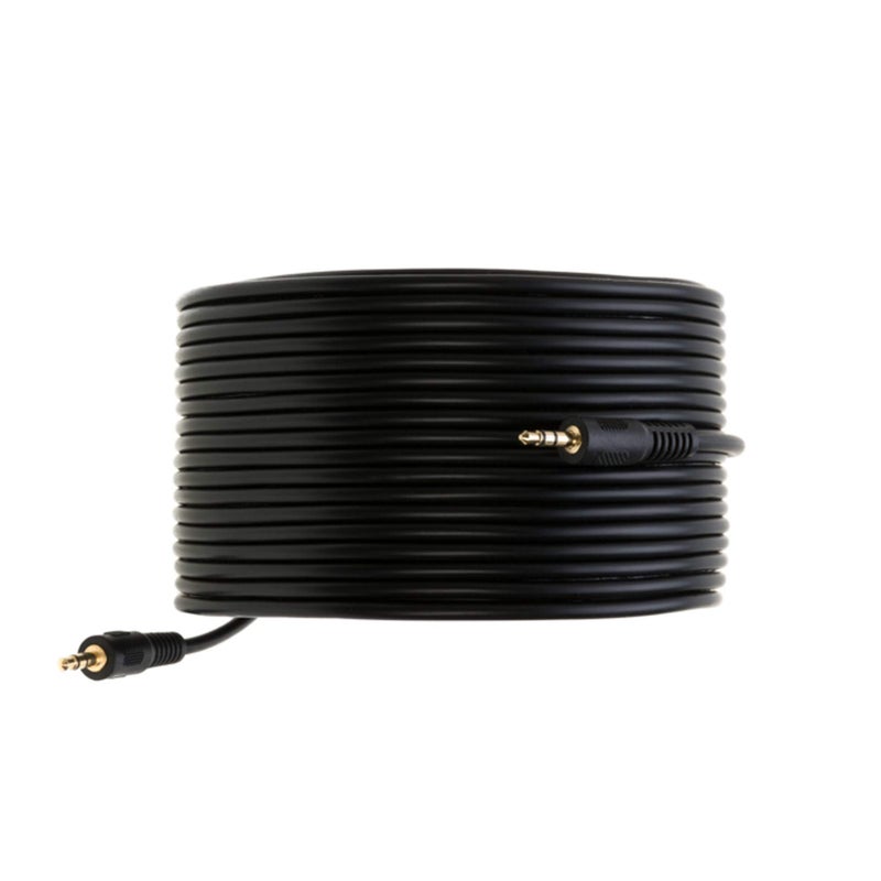 WireZee 3.5mm to 3.5mm Male Audio Stereo Cable - 3ft, 6ft, 12ft, 25ft, 50ft, 100ft (50FT) - Image 3